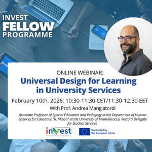 Webinar: Universal Design for Learning (UDL) in University Services