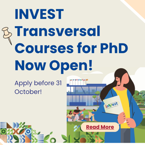 INVEST Launches 34 PhD Transversal Courses for the Academic Year 2026–2027