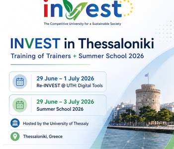 invest-alliance.eu INVEST Training of Trainers and Summer School to take place in Thessaloniki